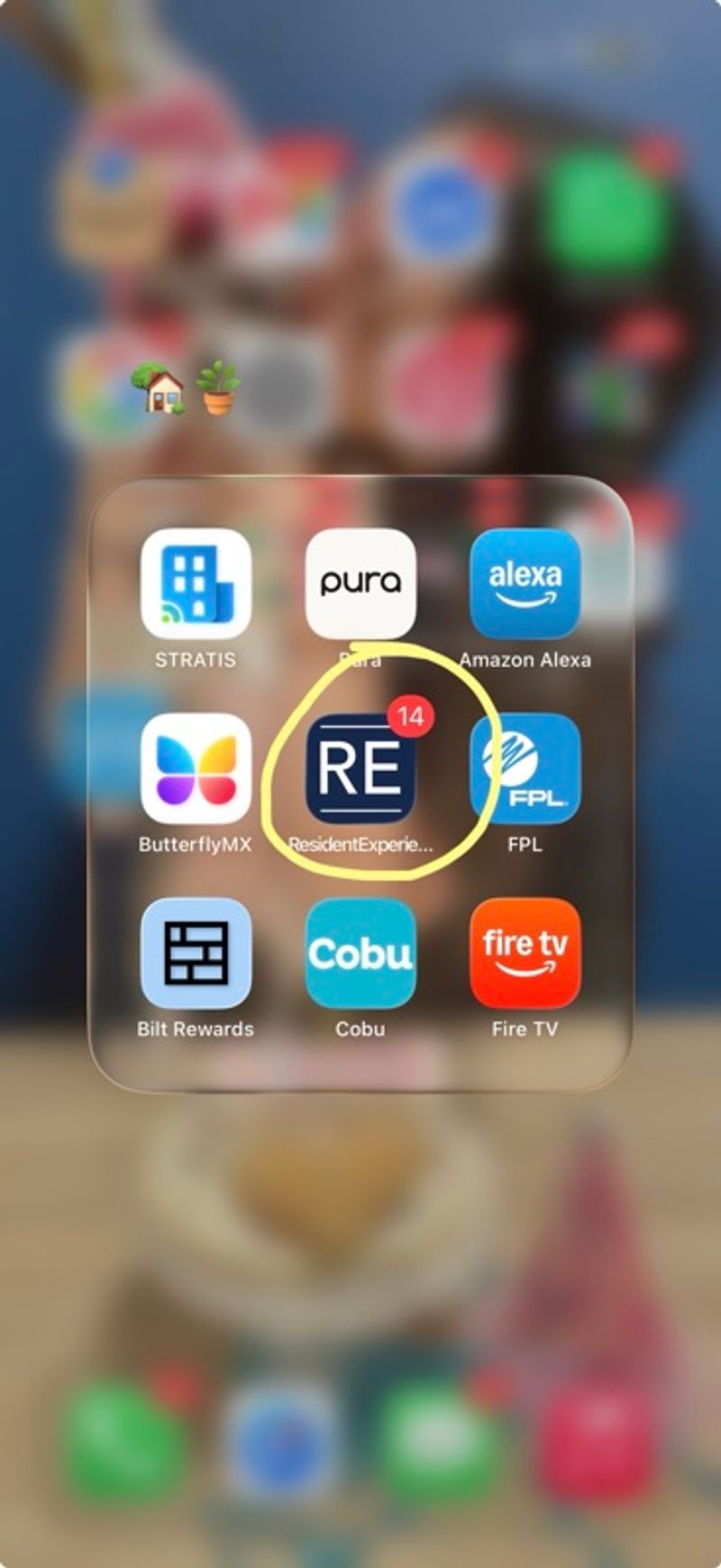 Resident reply image