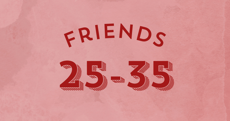 Young Adults Group, ages 25-35 — A group for people of age group 25-35