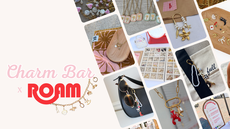 Charm Bar x Roam — You're invited to Charm Bar x Roam! Design a one-of-a-kind necklace, bracelet, or bag charm while enjoying an exclusive boutique pop-up right here at The Cordelia. The first 60 residents will receive a complimentary event ticket to create their own custom piece, plus a canvas tote to take home. Roam will also have additional charms and jewelry available for purchase if you'd like to customize your piece even more or shop their collection. We can't wait to see what you create! Please express interest - it helps us plan better! Plus, you'll get reminders.