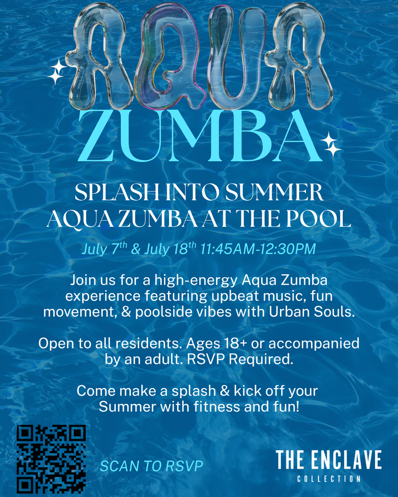 AQUA ZUMBA — SPASH INTO SUMMER! Please express interest - it helps us plan better! Plus, you'll get reminders.