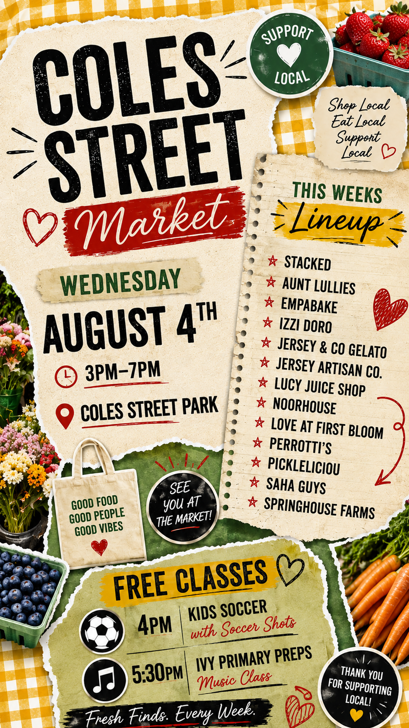 Cole Street Market  — Cole Street Market Please express interest - it helps us plan better! Plus, you'll get reminders.