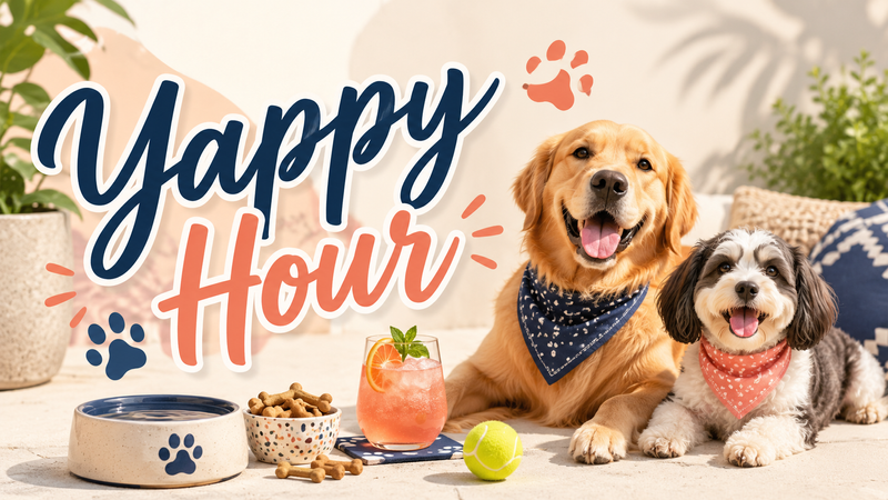 Yappy Hour — Bring your pup and join your neighbors for Yappy Hour in the Building 1 Courtyard! Enjoy refreshments, mingle with fellow residents, and let your furry friends socialize too. Please express interest - it helps us plan better! Plus, you'll get reminders.
