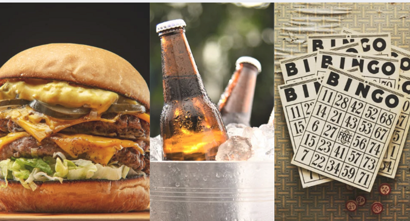 Burgers, Brews, and Bingo — Join us for a night of burgers, cold brews, and bingo fun with your neighbors. Come hungry, bring your lucky streak, and enjoy an evening of food, drinks, and prizes while supplies last. Please express interest - it helps us plan better! Plus, you'll get reminders.