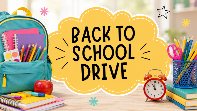 Back-to-School Supply Drive — Help us make a difference by donating school supplies for children in need! Every donation helps local students start the school year with the tools they need to succeed. Donations of any school supplies are appreciated and can be dropped off in the donation box located in the Leasing Office. Please express interest - it helps us plan better! Plus, you'll get reminders.