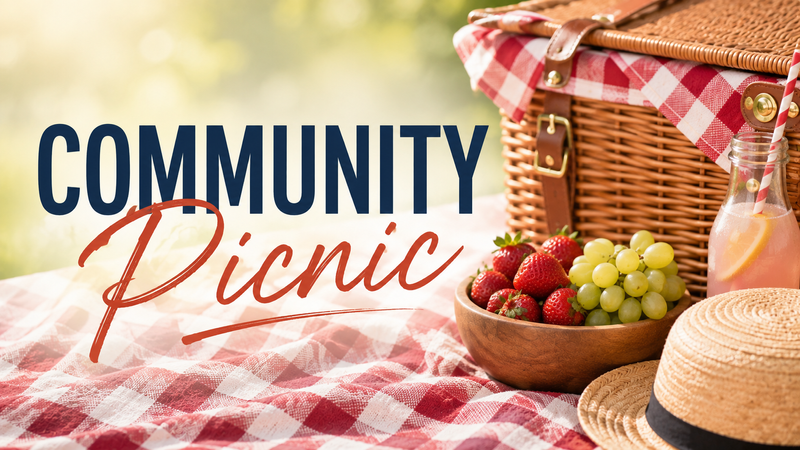 Community Picnic  — We're wrapping up summer with a bang! Come enjoy delicious food, drinks, games, and an afternoon of community fun. 👀Keep an eye out for more details -- like official time etc Please express interest - it helps us plan better! Plus, you'll get reminders.