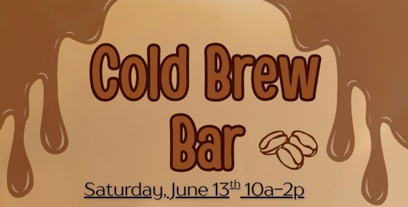 Cold Brew Bar — Build your perfect cold brew at our DIY Cold Brew Bar. Choose from a variety of coffee blends, creamers, syrups, and toppings to create a customized drink just the way you like it. Stop by, grab a cup, and enjoy while supplies last. Please express interest - it helps us plan better! Plus, you'll get reminders.