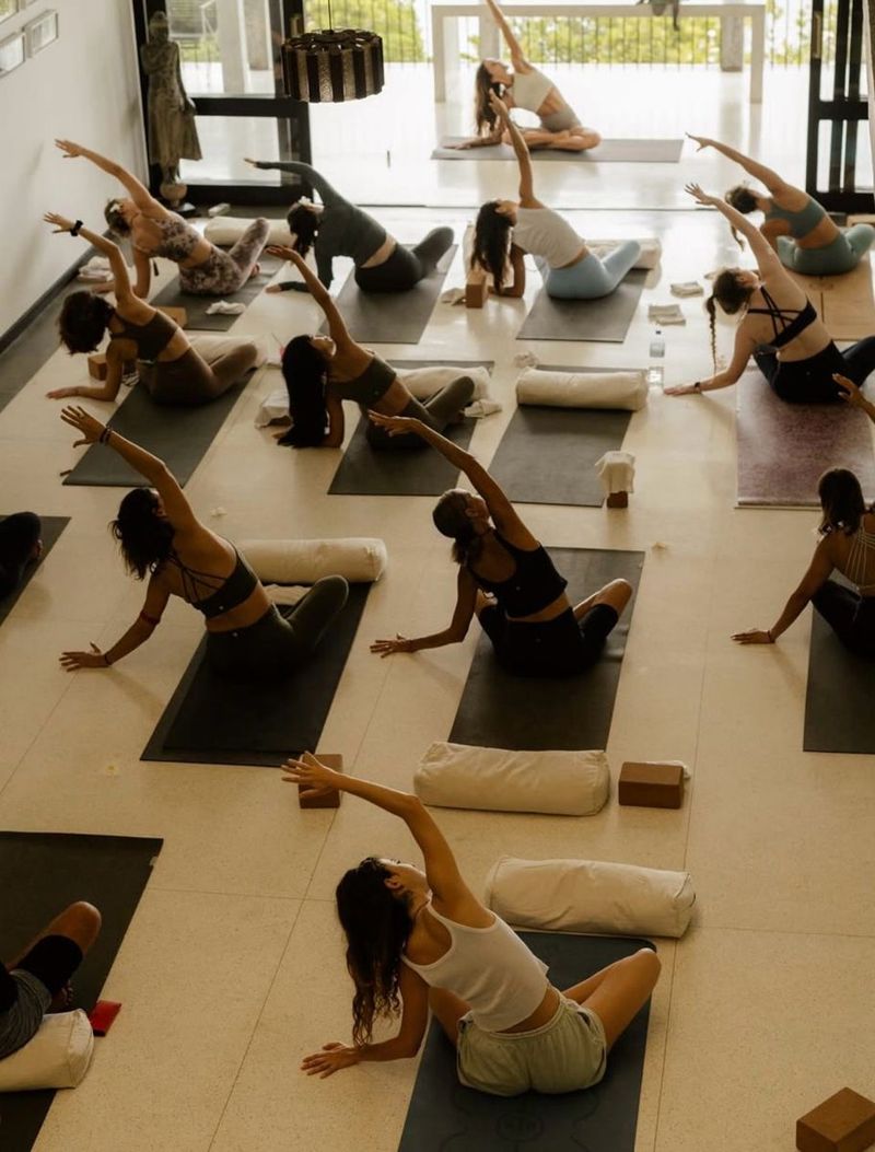 Yoga Class Pop-Up at The Ames