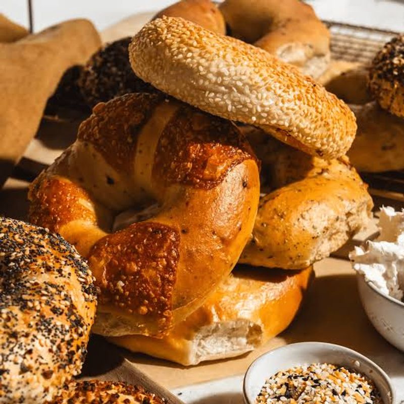 Bagel Bar Grab-n-Go — Join us upstairs for a breakfast grab-n-go event! Choose from a variety of bagels with toppings, donuts, and more to kickstart your morning! Please express interest - it helps us plan better! Plus, you'll get reminders.