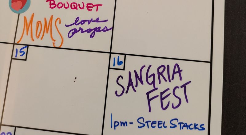 Sangria Fest — I've never been . . . But we have wine drinkers in the building who may want to check this out. 🍷 Cheers!