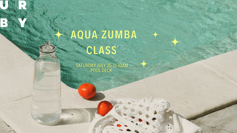 Aqua Zumba Class — We're making waves with our first-ever Aqua Zumba class! Dive into a fun and energetic workout designed for all fitness levels. Enjoy great music, refreshing movement, and a chance to meet your neighbors while staying active in the pool. Please express interest - it helps us plan better! Plus, you'll get reminders.