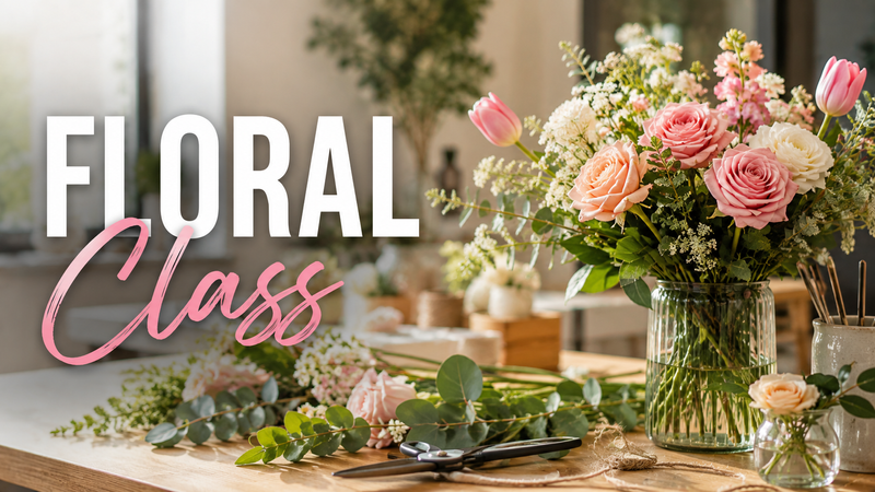 Floral Class — Get creative and learn the art of floral arranging! Join your neighbors for a hands-on class where you'll design your own beautiful floral arrangement to take home. Whether you're a beginner or an experienced flower enthusiast, it's the perfect way to unwind and create something special. Please express interest - it helps us plan better! Plus, you'll get reminders.