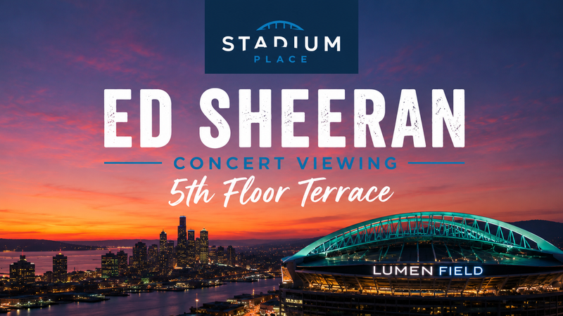 Ed Sheeran Concert Viewing – 5th Floor Rooftop — Experience the Ed Sheeran concert from the 5th Floor Rooftop! Please RSVP to reserve your spot. Each resident must wear their assigned blue wristband and may bring up to two guests. Space is limited, so reserve your spot early. Please note that Courtesy Patrol will have access to the RSVP list while monitoring the area. Concert starts at 5:30