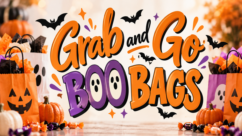 Grab and Go: Boo Bags at Stadium Place