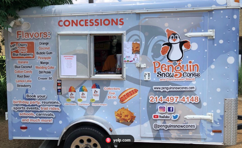 Penguin Foods & Snow Cones — Happy Tuesday, everyone! Skip the cooking tonight and treat yourself to something delicious because Penguin Foods & Snow Cones is here! Whether you're craving BBQ, catfish, or loaded nachos, they've got you. And with these Texas temperatures, don't forget to cool off with one of their refreshing snow cones available for purchase! Take a break, enjoy some great food, and support a local vendor right here in the community. See you there! 😊🍧🌞 Please express interest - it helps us plan better! Plus, you'll get reminders.