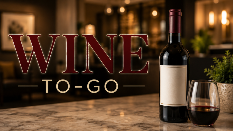 Wine-to-go  — Stop by the front office and pick up a complimentary wine-to-go kit while supplies last. This grab-and-go event is a great way to treat yourself and enjoy a relaxing evening at home. Please express interest - it helps us plan better! Plus, you'll get reminders.