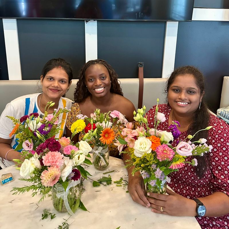 Bloom & Create — Floral Bliss Awaits! Join our Flower Bouquet Class for a hands-on journey into the art of creating stunning arrangements with @TGFloristry. No experience needed – just bring your enthusiasm, and we'll supply the blossoms. Reserve your spot now for a blooming good time! Limited spots.