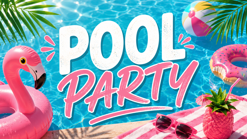Pool Party — Join us for an afternoon of sunshine, swimming, and fun! Relax by the pool, meet your neighbors, and enjoy a great summer afternoon together. Please express interest - it helps us plan better! Plus, you'll get reminders.