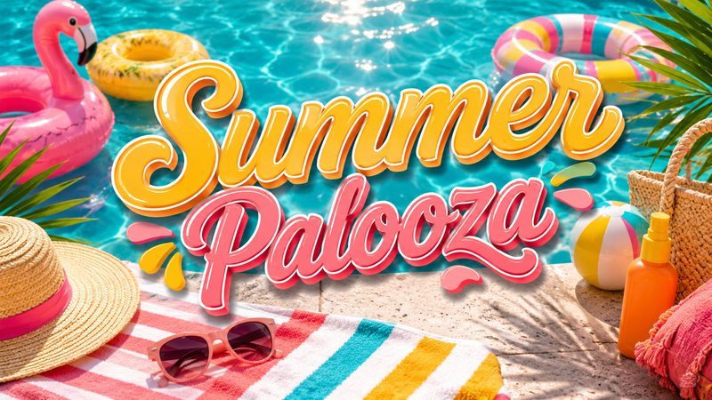 Summer Palooza — Soak up the last days of summer at our Summer Palooza! Join your neighbors at the pool for an afternoon of colorful summer fun, poolside activities, treats, and plenty of ways to enjoy the sunshine. We’ll also have a sun protection station and other fun activities throughout the afternoon. Please express interest - it helps us plan better! Plus, you'll get reminders.