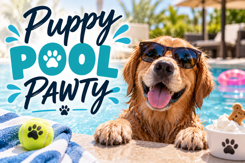 Puppy Pool Pawty — ]Celebrate the end of pool season at The Cove’s 3rd Annual Puppy Pool Pawty! Bring your pup down for one final splash and let them swim, play, and cool off before the pool closes for the season. Please keep all pups supervised throughout the event. Please express interest - it helps us plan better! Plus, you'll get reminders.
