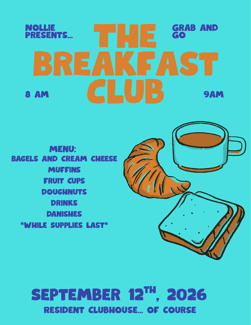 Breakfast: Grab and Go! — Calling all Members!! We are holding another grab and go. Please join us for something quick to get your day started! *Let us know what other items you would like to see.* Please express interest - it helps us plan better! Plus, you'll get reminders.