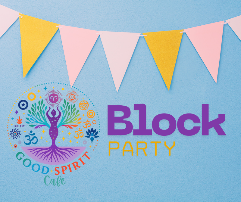 Block Party Hosted by Good Spirit Café — Celebrate the neighborhood, connect with neighbors and have fun! Enjoy local vendors, delicious food and music and entertainment outside Good Spirit Café. Don’t forget to check their website periodically for other events and don’t forget to RSVP here so that you get a reminder to head over to have some neighborly fun! Please express interest - it helps us plan better! Plus, you'll get reminders.