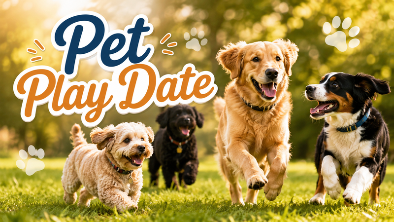 Pet Play Date — Bring your furry friend out for an afternoon of fun! Residents and their pets are invited to enjoy time together at the dog park while connecting with neighbors and making new friends Please express interest - it helps us plan better! Plus, you'll get reminders.