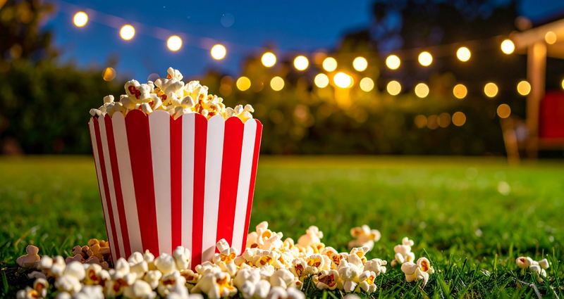 Movies Under the Stars  — Bring a blanket or lawn chair, and enjoy a family-friendly movie under the evening sky. Please express interest - it helps us plan better! Plus, you'll get reminders.