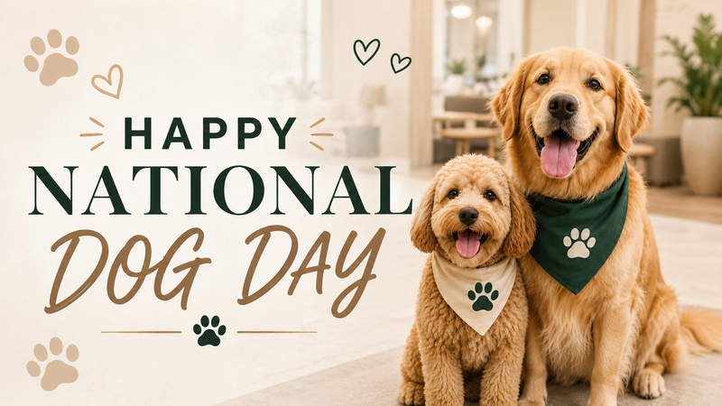 National Dog Day — Celebrate National Dog Day with your furry friend at Solena Miramar! Stop by the Leasing Office with your pet to enjoy special goodies, treats, and photo opportunities as we celebrate the amazing pets that are part of the community. Please express interest - it helps us plan better! Plus, you'll get reminders.