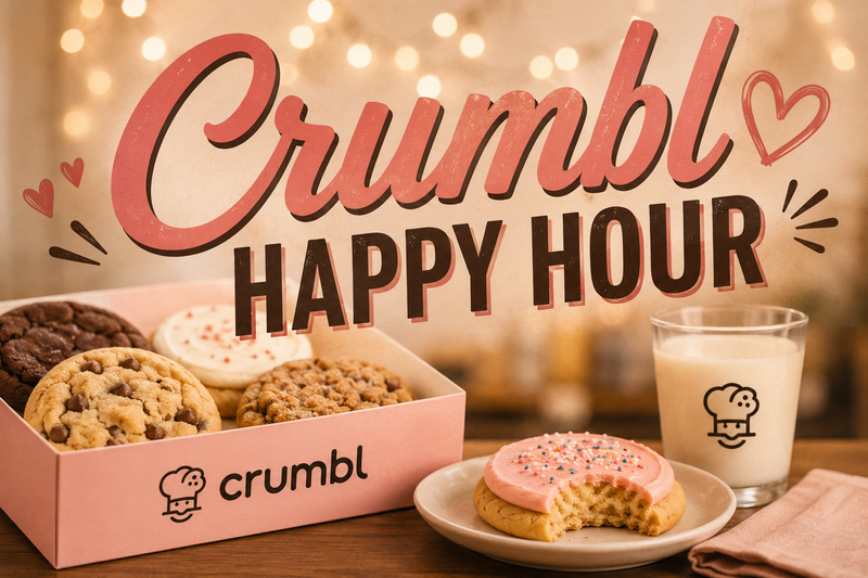 Crumbl Happy Hour — Join your neighbors for Crumbl Happy Hour! Stop by for cookies, good vibes, and a sweet way to kick off the evening. Please express interest - it helps us plan better! Plus, you'll get reminders.