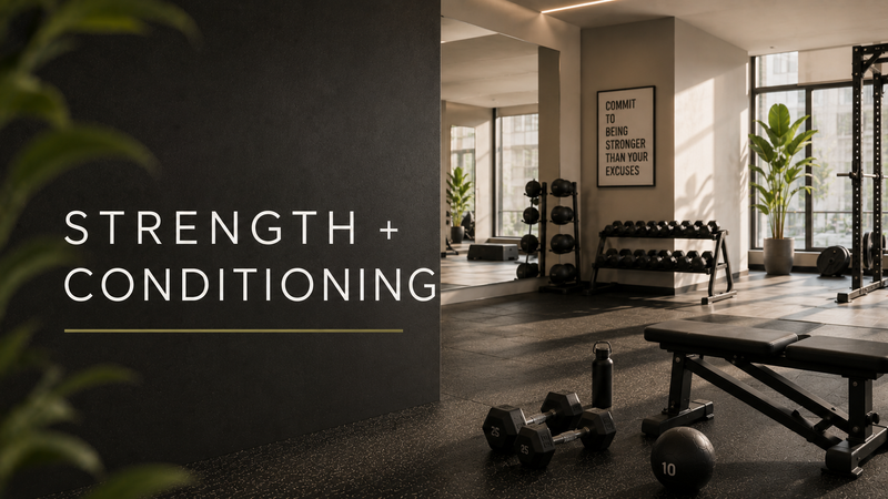 Strength + Conditioning — Build strength, improve endurance, and challenge yourself with a full-body workout focused on functional movement and proper form. This class combines strength training with conditioning exercises to help you move better, feel stronger, and reach your fitness goals. Please express interest - it helps us plan better! Plus, you'll get reminders.
