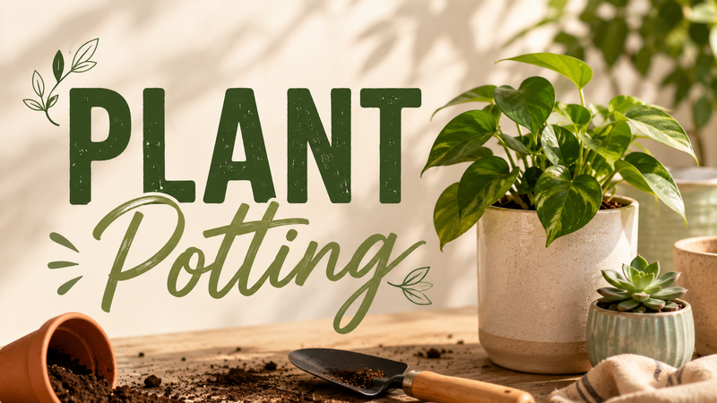 Plant Potting — Get creative and add a little greenery to your home! Join us for a hands-on plant potting workshop where you'll create your own potted plant to take home while enjoying time with your neighbors. Please express interest - it helps us plan better! Plus, you'll get reminders.