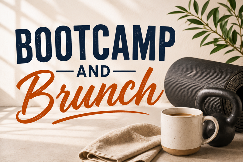 Bootcamp and Brunch — Get moving with a full-body bootcamp workout designed for all fitness levels, followed by a delicious brunch to refuel and unwind. Please express interest - it helps us plan better! Plus, you'll get reminders.