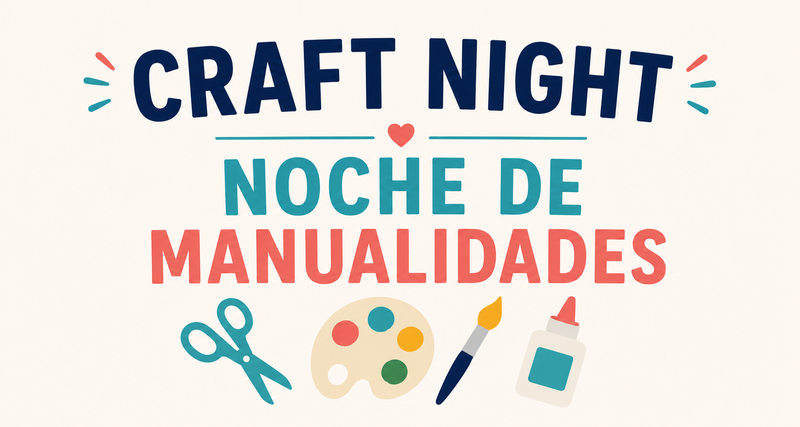 Craft Night / Noche de Manualidades 🎨✨ — Join us for a fun and relaxing evening of creativity and community! Residents are invited to enjoy a simple craft activity while connecting with neighbors over delicious finger foods and light refreshments. No crafting experience is needed—just bring your creativity and enjoy a great evening together! ¡Acompáñanos a una noche divertida y relajante de creatividad y comunidad! Los residentes están invitados a disfrutar de una sencilla actividad de manualidades mientras comparten con sus vecinos, disfrutan de deliciosos bocadillos y refrigerios. No se necesita experiencia—¡solo trae tu creatividad y ven a pasar un buen rato! Please express interest - it helps us plan better! Plus, you'll get reminders.