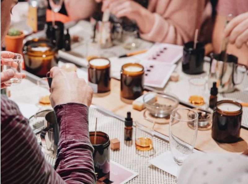 Hand-Poured Candle Workshop — Join us for a hands-on Candle Making Workshop led by a local artisan! Choose from a selection of beautiful fragrances as you create your own candle to take home. Space is limited to 20 participants and will be available on a first come, first served basis. Cobu RSVP does not guarantee your spot.