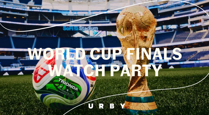 World Cup Finals Watch Party — The big match is here... join us on the rooftop for a World Cup Finals Watch Party! ⚽🍾 Wear your team's colors, cheer on your favorite nation, and experience the excitement of the world's biggest soccer event with friends and fellow fans. Please express interest - it helps us plan better! Plus, you'll get reminders.