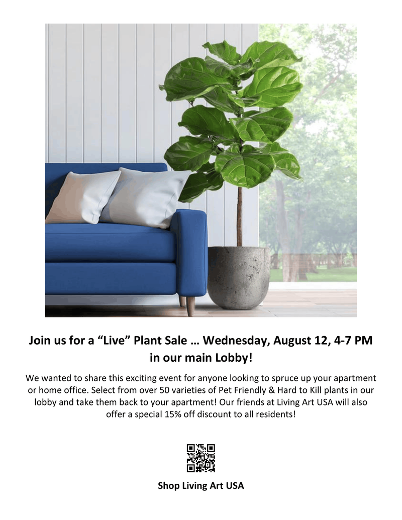 🌿 Bring a Little Green Home! Aqua Plant Pop-Up 🌿 at Aqua at Lakeshore East