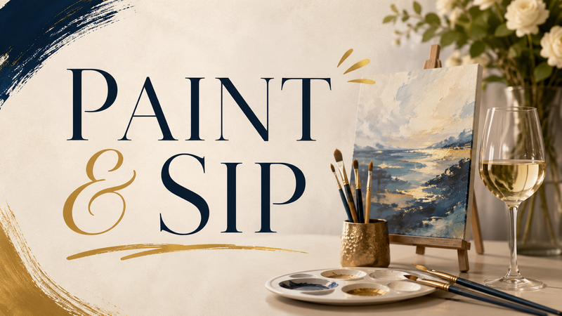 Paint & Sip — Unwind with an evening of creativity and conversation! Join us for a guided Paint & Sip experience led by a professional instructor. Whether you're an experienced artist or simply looking to try something new, you'll enjoy a relaxing night with neighbors while creating your own masterpiece to take home. *Spots are limited! Please express interest - it helps us plan better! Plus, you'll get reminders.