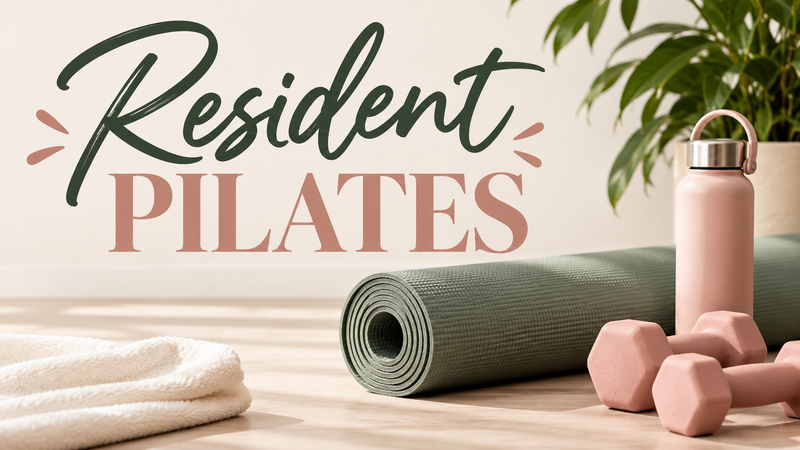Resident Pilates Session — Take some time to move, stretch, and recharge at our Resident Pilates Session! Join your Anthology neighbors for an instructor-led class designed for all fitness levels. Bring your mat and RSVP on Cobu to reserve your spot. Please express interest - it helps us plan better! Plus, you'll get reminders.