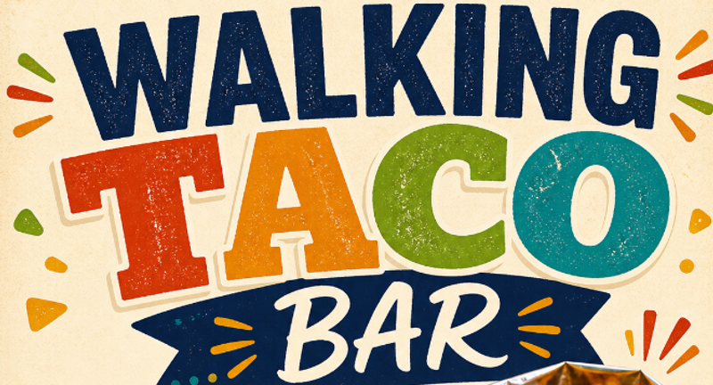 Walking Taco Bar — Stop by the Clubhouse for a fun Walking Taco Bar! Build your own taco-in-a-bag with tasty toppings and enjoy an easy afternoon bite with neighbors. Please express interest - it helps us plan better! Plus, you’ll get reminders.