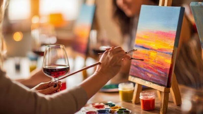 Paint and Sip! — Join your neighbors for an evening of creativity, laughter, and great company at our Sip & Paint Night! Whether you're a seasoned artist or can barely draw a stick figure, this event is all about having fun and expressing yourself. ✨ All painting supplies will be provided. ✨ Meet new neighbors and make lasting memories. ✨ Leave with a unique work of art and a smile on your face! Drinks and light food will be provided! BYOB Please express interest - it helps us plan better! Plus, you'll get reminders.