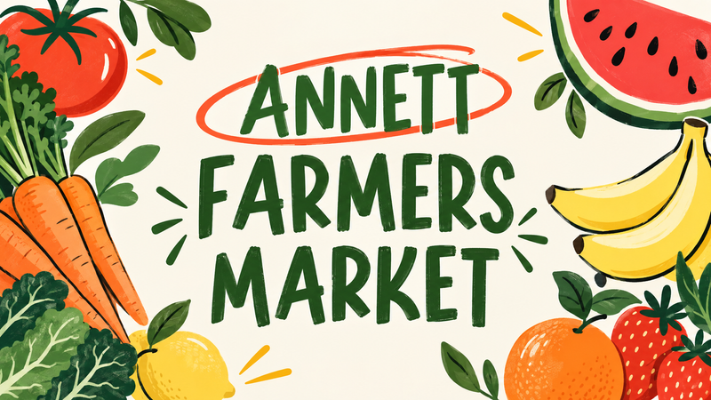 Annett Farmers Market — Stop by the Annett Farmers Market and fill a bag with fresh fruits and vegetables, on us! Bring a bag and enjoy a fresh selection while connecting with your neighbors. Please express interest - it helps us plan better! Plus, you'll get reminders.