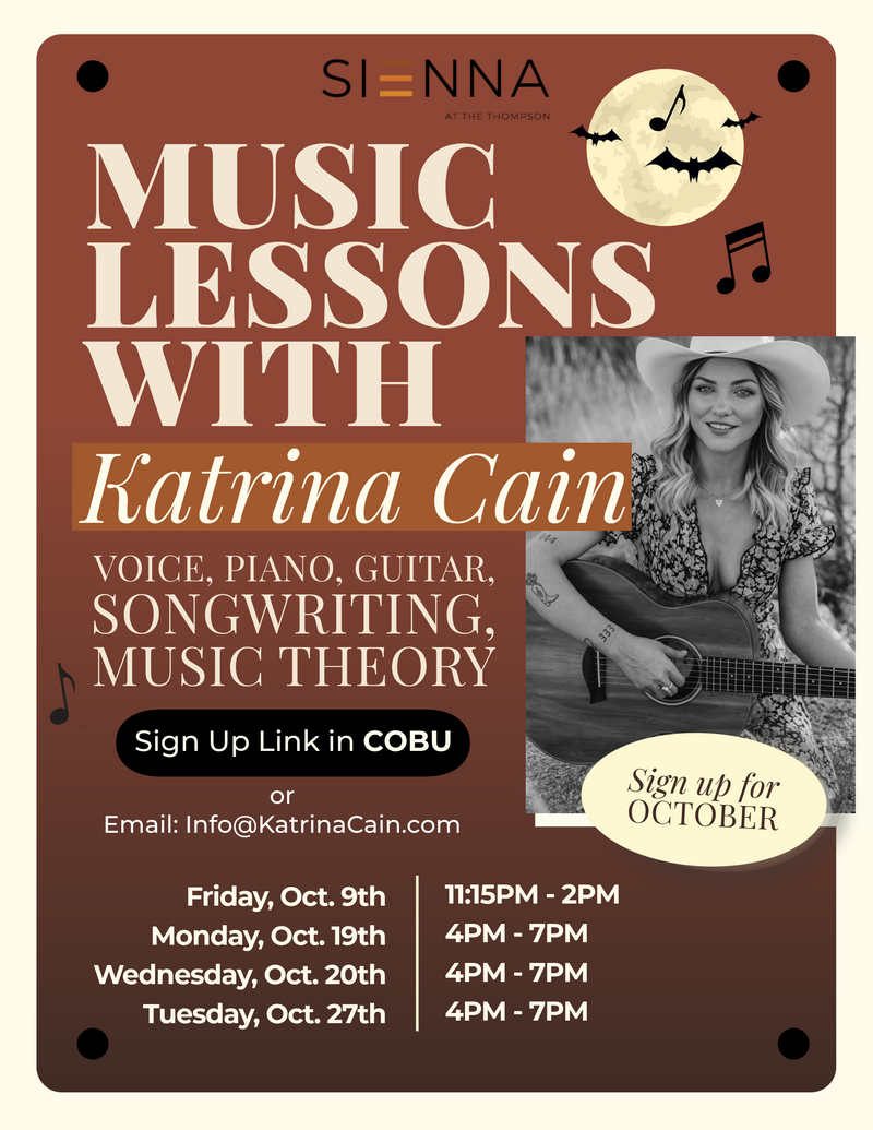 Music Lessons with Katrina Cain at Sienna At The Thompson