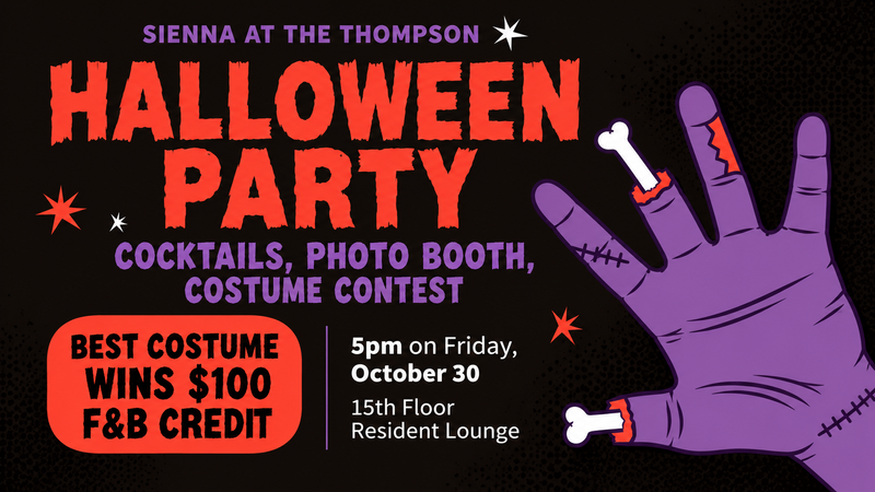 Sienna Halloween Party at Sienna At The Thompson