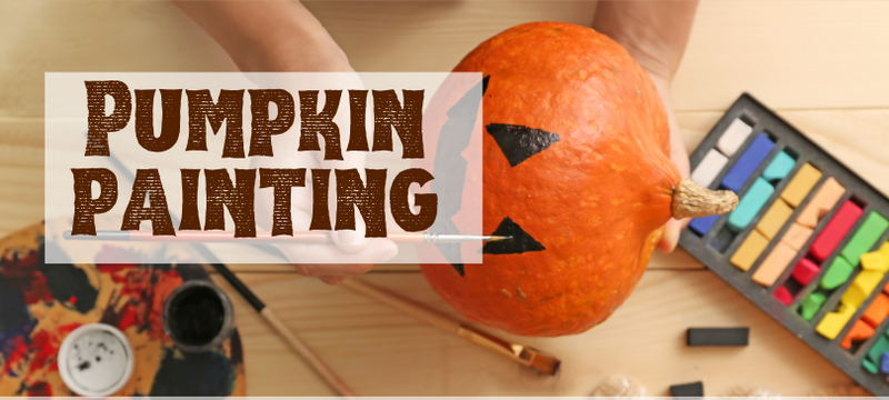 Pumpkin Painting — Join us for this family friendly event to decorate pumpkins with your creative vision. We will supply the pumpkins and all the supplies needed to bring your vision to life. Please express interest - it helps us plan better! Plus, you'll get reminders.