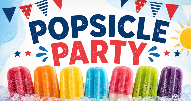 Popsicle Party — Cool off with your neighbors at our Popsicle Party! Stop by the G5 Clubroom for a frozen treat while supplies last. Please express interest - it helps us plan better! Plus, you'll get reminders.