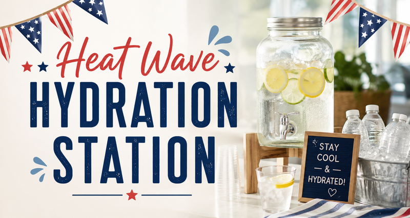Heat Wave Hydration Station — Beat the heat and stay refreshed! Stop by the G5 Clubroom for complimentary cold beverages while supplies last. Please express interest - it helps us plan better! Plus, you'll get reminders.