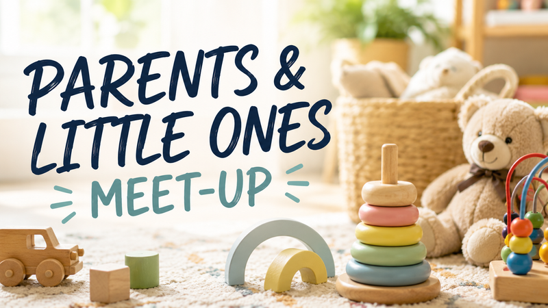 Parents & Little Ones Meet-Up 👶☕ — Looking to connect with other parents in the community? Join us for a relaxed morning where parents and caregivers of young children can meet, socialize, and get to know one another. Whether you're new to the community or simply looking to make new connections, this is a great opportunity to chat, let the little ones play, and help build a fun Mom/Dad & Me group for future gatherings. Please express interest - it helps us plan better! Plus, you'll get reminders.