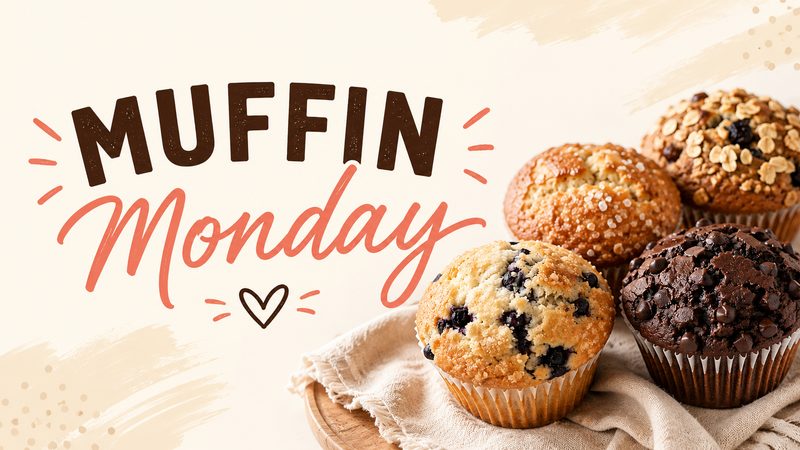 Muffin Monday — Start your week with a fresh muffin! Stop by G5 on Monday morning to grab a complimentary muffin and kick off your day with a little something sweet. While supplies last. Please express interest - it helps us plan better! Plus, you'll get reminders.