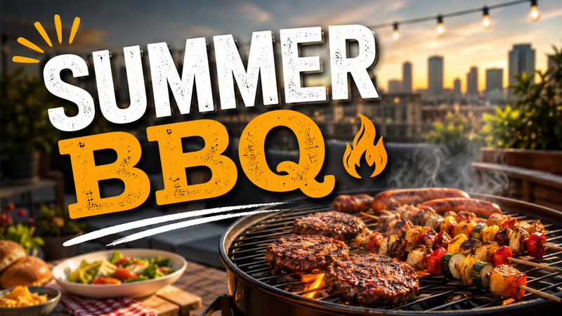 Summer BBQ 🍔🌭☀️ — Join your neighbors for a Summer BBQ on the rooftop! Enjoy delicious food, fresh air, and great company while taking in the summer views from the Roof Deck Lounge. Whether you're looking to meet new neighbors or simply unwind after the week, this is the perfect opportunity to relax, socialize, and celebrate the season together. Please express interest - it helps us plan better! Plus, you'll get reminders.