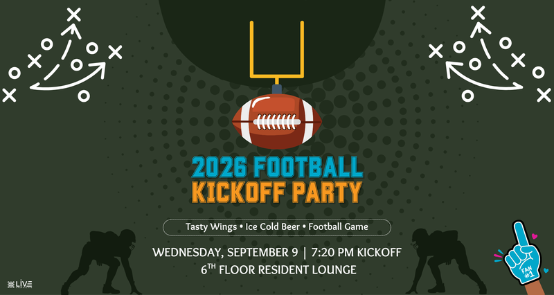 2026 Football Kickoff Party — We're updating our location to Parry's Pizzeria! Wings and beers will be provided. Please express interest - it helps us plan better! Plus, you'll get reminders.